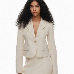 Aritzia Linen blazer
